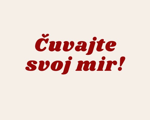 Bože, daj mi snage da prihvatim ono što ne mogu da promenim, hrabrosti da promenim ono što mogu i mudrosti da razlikujem jedno od drugoga… 8